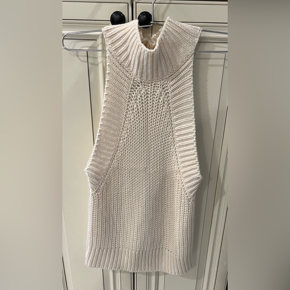 BY THE WAY.-high neck knitted tank - Picture 1 of 3